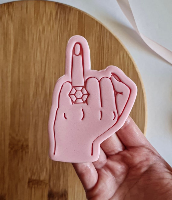 Ring Finger Cookie Cutter Stamp