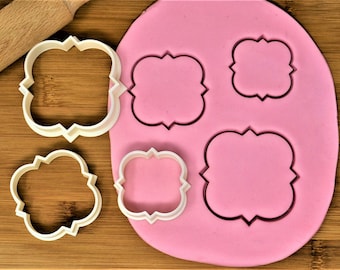 Quatrefoil Plaque Cookie Cutter