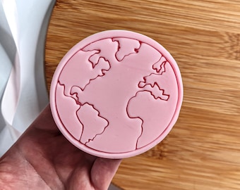 Planet Earth Cookie Cutter + Stamp