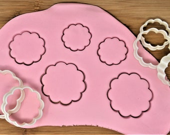 Round Scalloped Circle Cookie Cutter