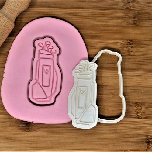 Golf Cart Cookie Cutter Stamp Stencil SHARP EDGES FAST Etsy
