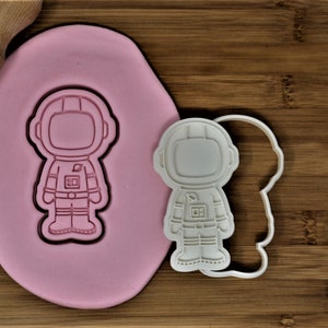 Astronaut Cookie Cutter + Stamp
