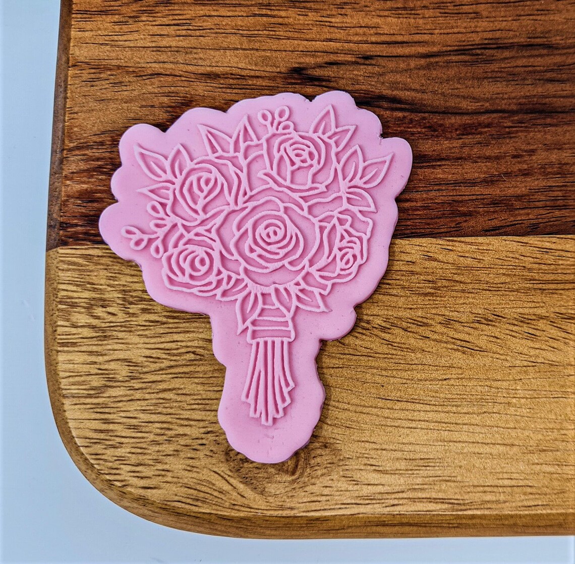 Wedding Bouquet Cookie Embosser Cutter Etsy New Zealand