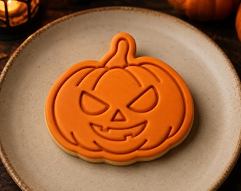 Cortador de Galletas Calabaza + Sello