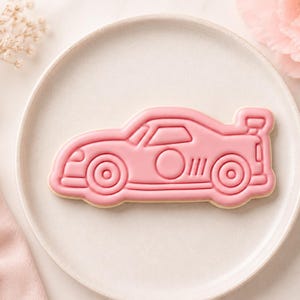 Car Cookie Cutter + Stamp