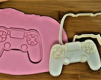 Game Controller Cookie Cutter + Stamp