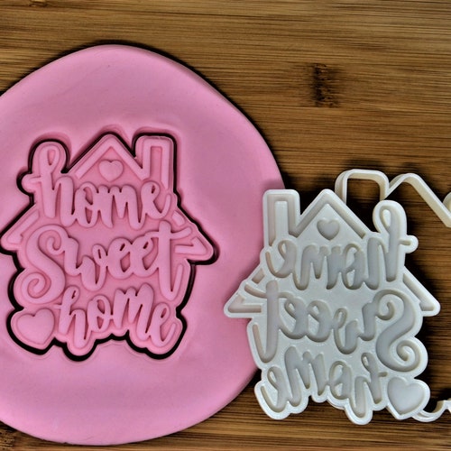 Home Sweet Home Cookie Cutter Stamp/debosser Etsy