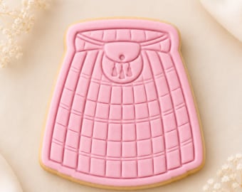 Kilt Cookie Cutter + Stamp