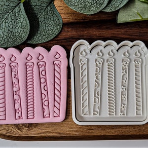 Candles Cookie Cutter + Stamp