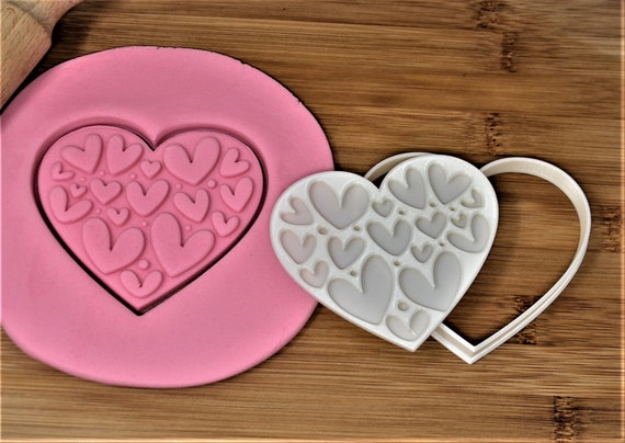 Heart cookie mold discount
