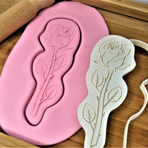 Sunflower / Flower Cookie Cutter Stamp Etsy