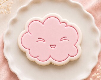 Cloud Cookie Cutter + Stamp