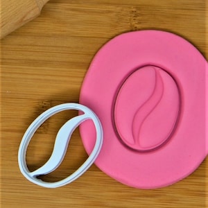 Coffee Bean Cookie Cutter