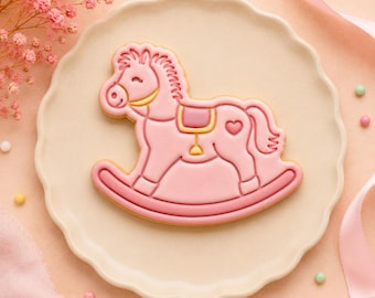 Rocking Horse Cookie Cutter + Stamp
