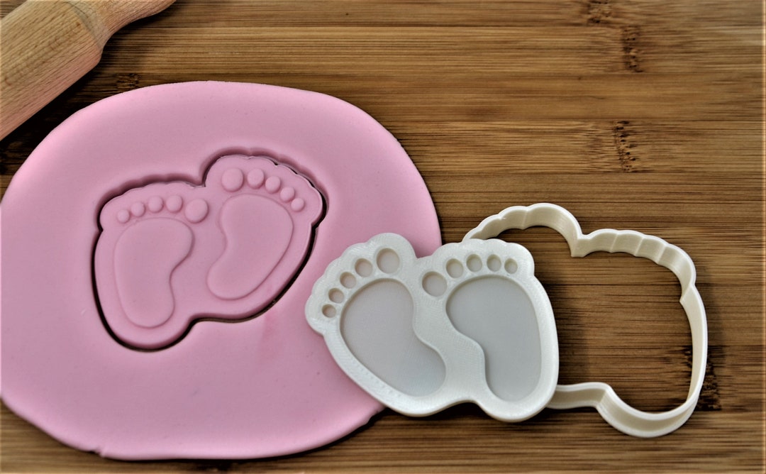 Baby Feet Cookie Cutter Stamp/debosser Etsy