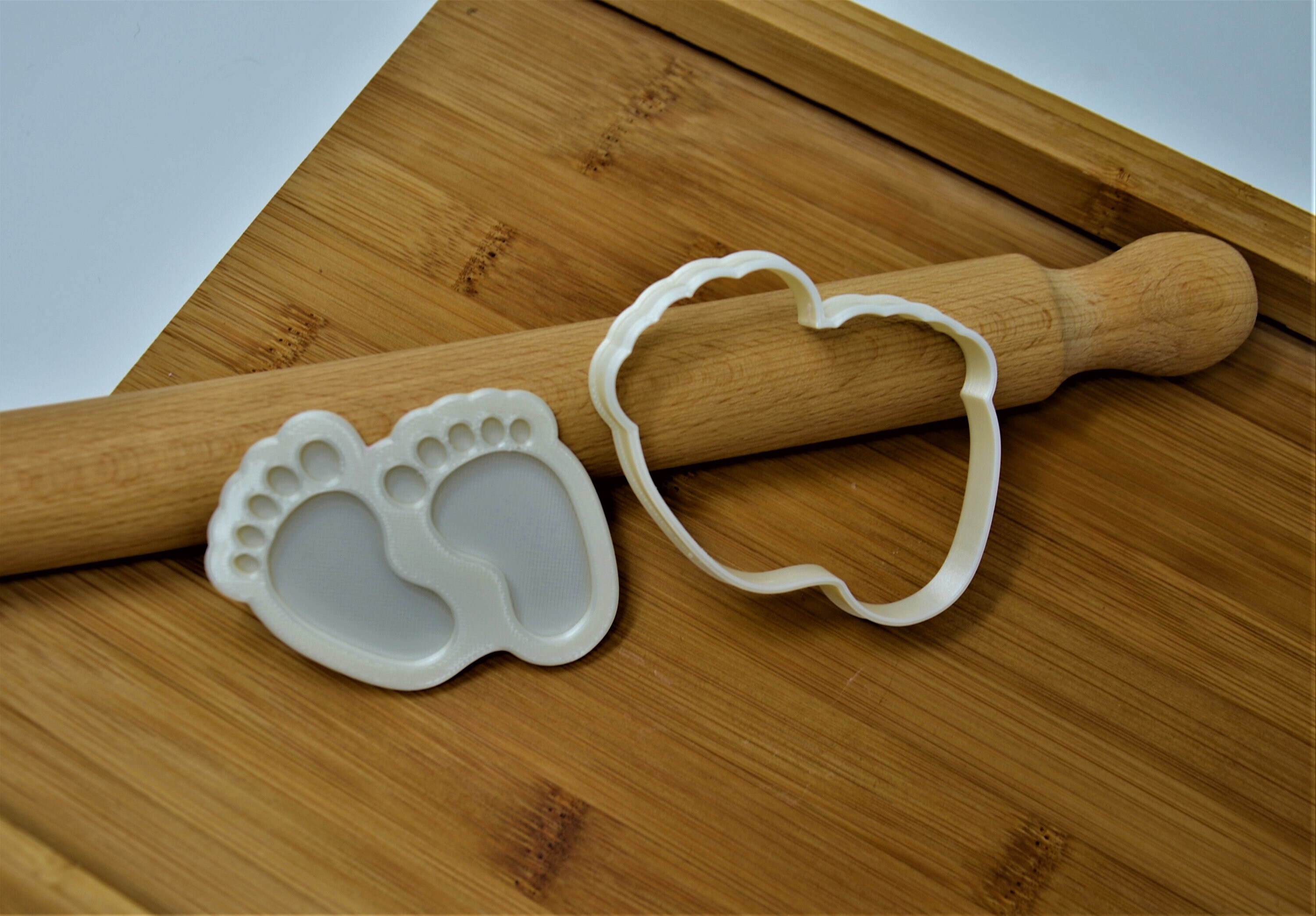 Baby Feet Cookie Cutter Stamp/debosser Etsy Norway