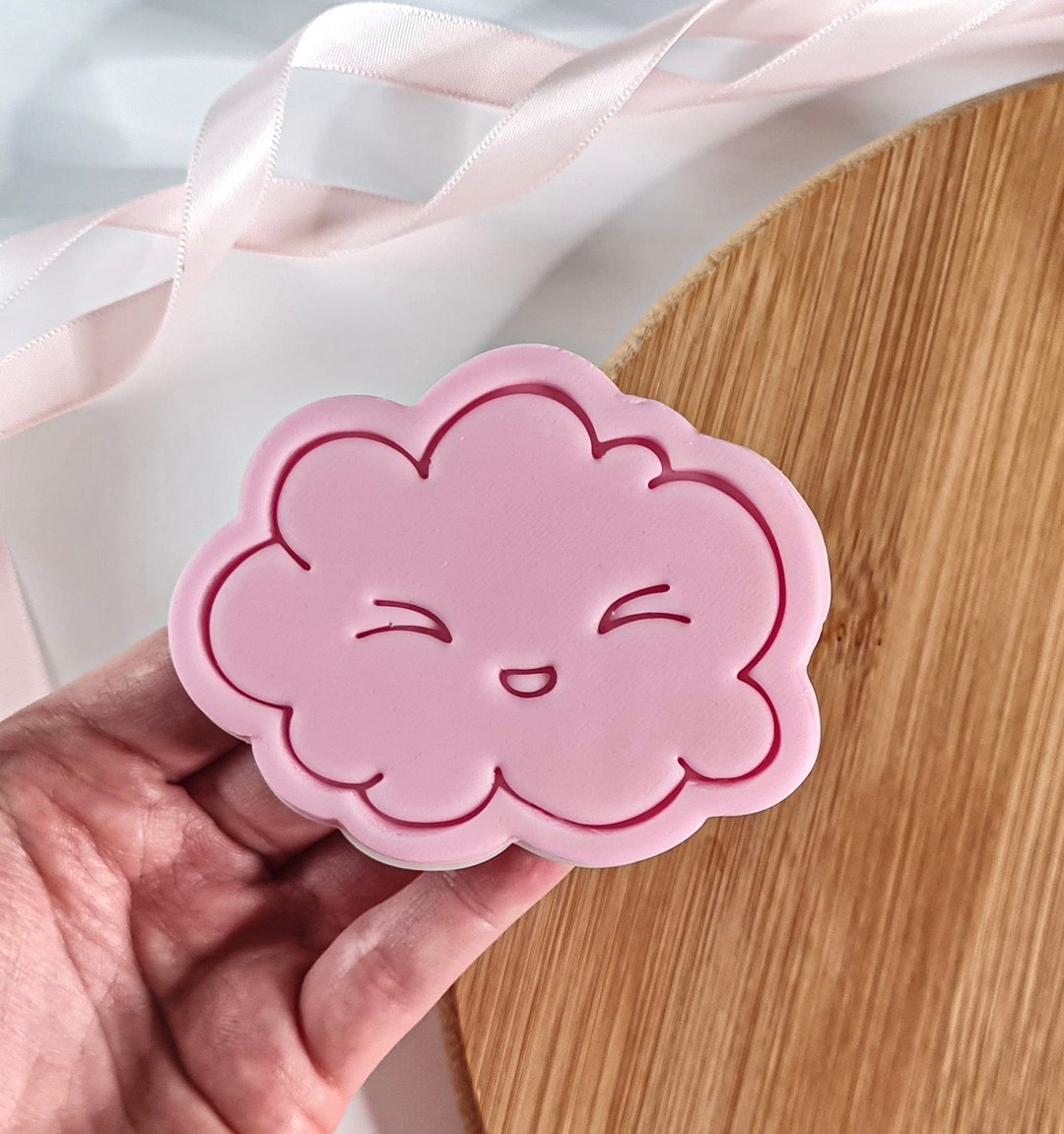 Cloud Cookie Cutter + Stamp - Etsy
