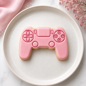 Game Controller Cookie Cutter + Stamp
