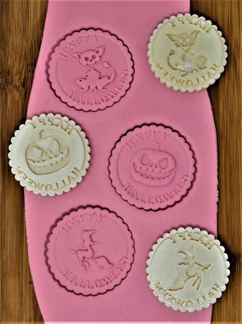 Halloween Cookie Stamps Etsy