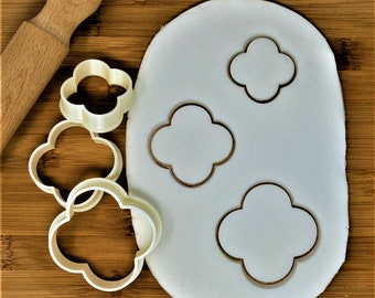 Classic Quatrefoil Plaque Cookie Cutter