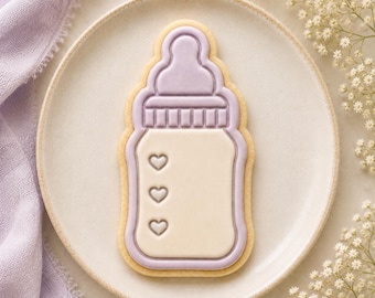 Baby Bottle Cookie Cutter + Stamp