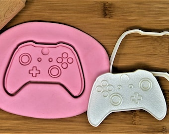 Game Controller Cookie Cutter + Stamp