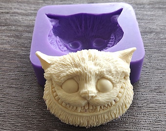 Cat Silicone Mold for resin cat keychain mold Short-haired Cat self defense keychain mold resin mold cartoon cat silicone mold