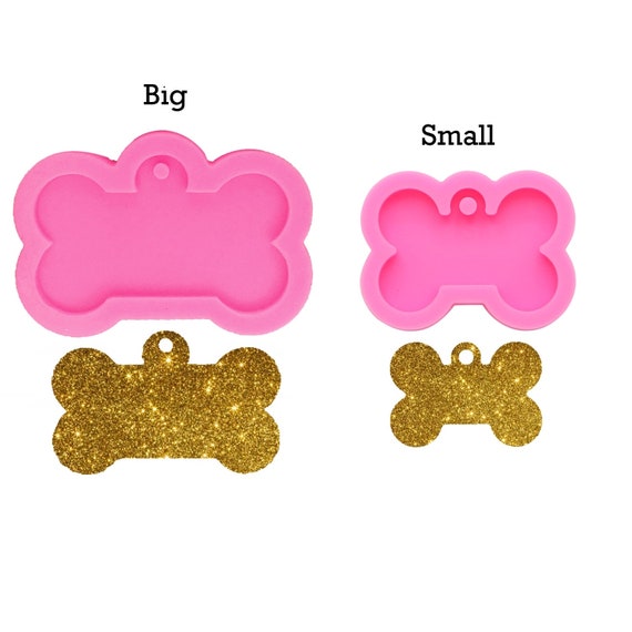 Cute Pet Tag Resin Mold, Silicone Keychain Molds for Resin, Dog Bone Cat  Tag Resin Molds for Epoxy Casting Polymer Plaster Clay DIY Art Crafts  Pendant