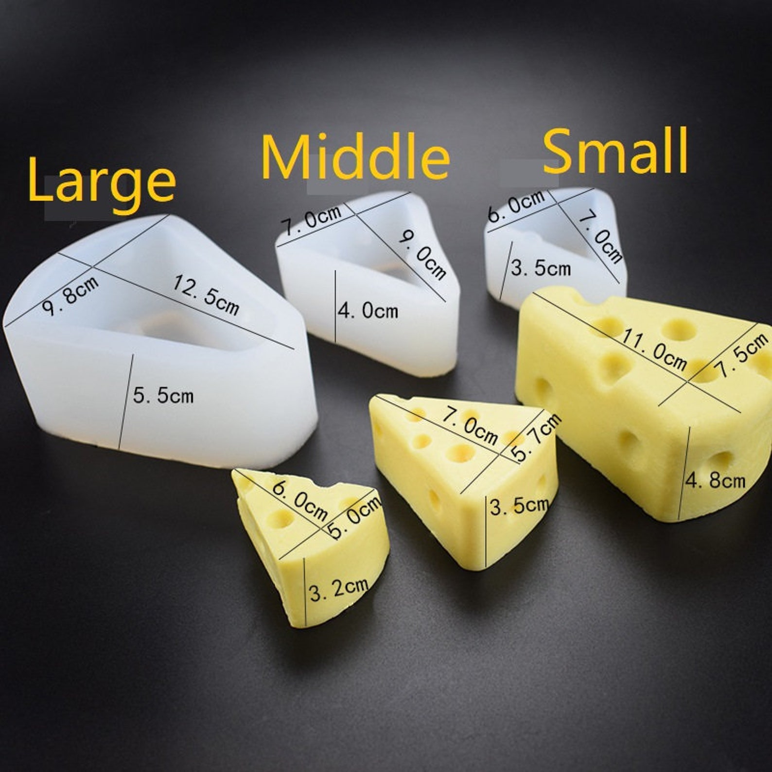 Cheese Cheesecake Mold Handmade Soap Mold Ice Cream Mold Etsy UK