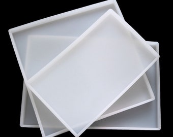 Diy crystal epoxy silicone mold large-size swing table pressure mud plate large rectangular square craft resin mold