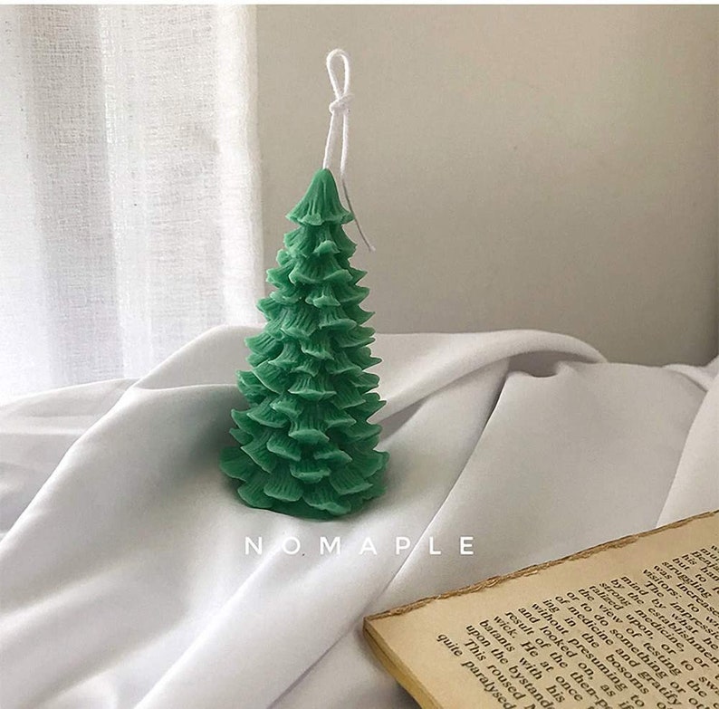 3D Christmas Tree Silicone Candle Mold for Candle Making Pine Etsy