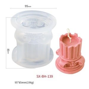 3D Venus Goddess Candle Mold - Silicone Mold For Resin, Wax Crafts & DIY Projects