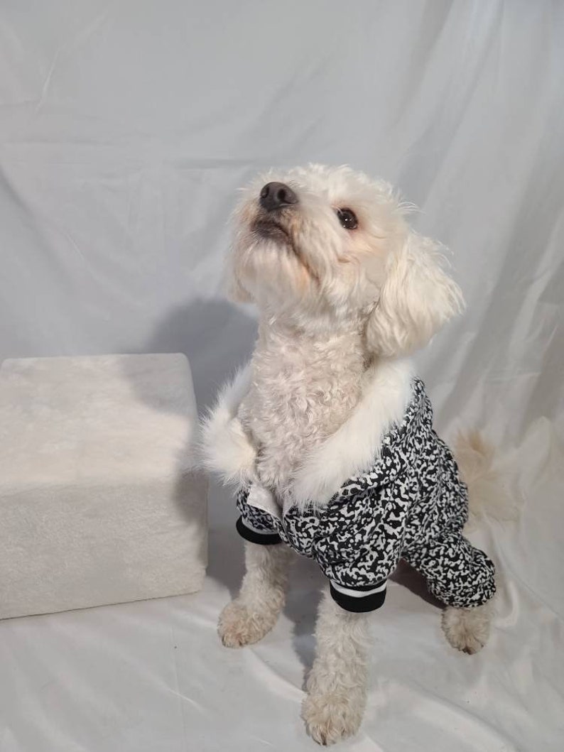 Small dog clothes jumpsuit fleece winter/Autumn warm &soft Etsy