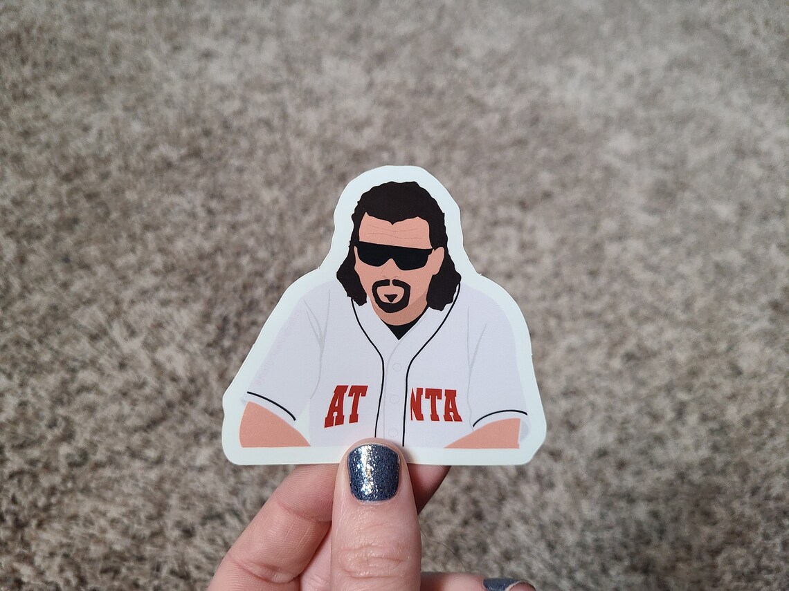 Kenny Powers Baseball Sticker Kenny Powers Gift Eastbound Etsy