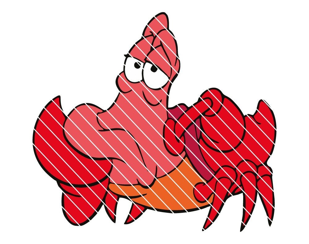 Little Mermaid Svg Sebastian Svg Ariel Svg Little Mermaid Etsy