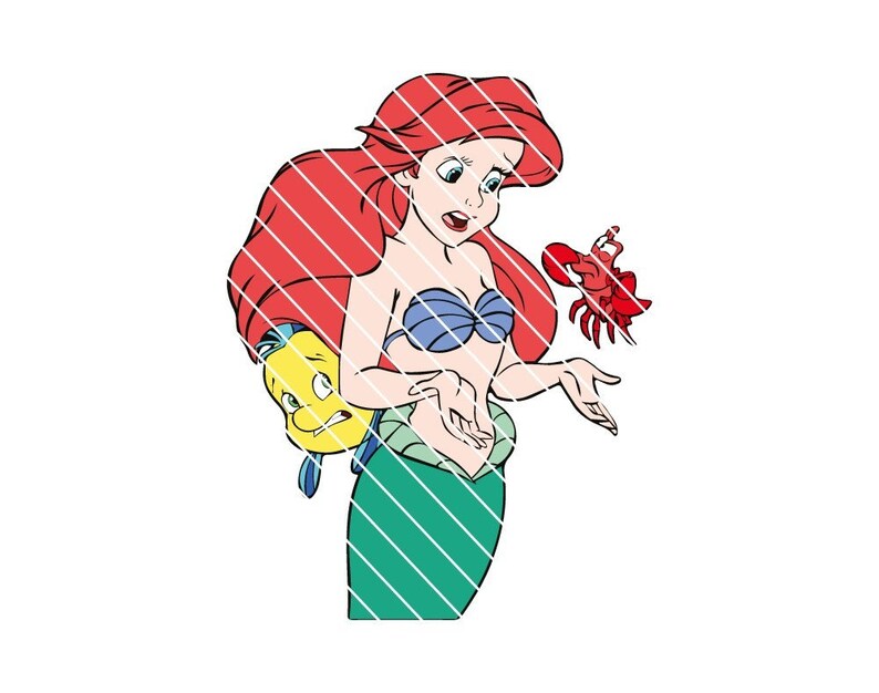 Free Free 70 Silhouette Little Mermaid Ariel Svg Free SVG PNG EPS DXF File
