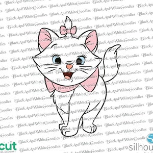 Disney Aristochats Marie Cat avec couronne matrices de découpe