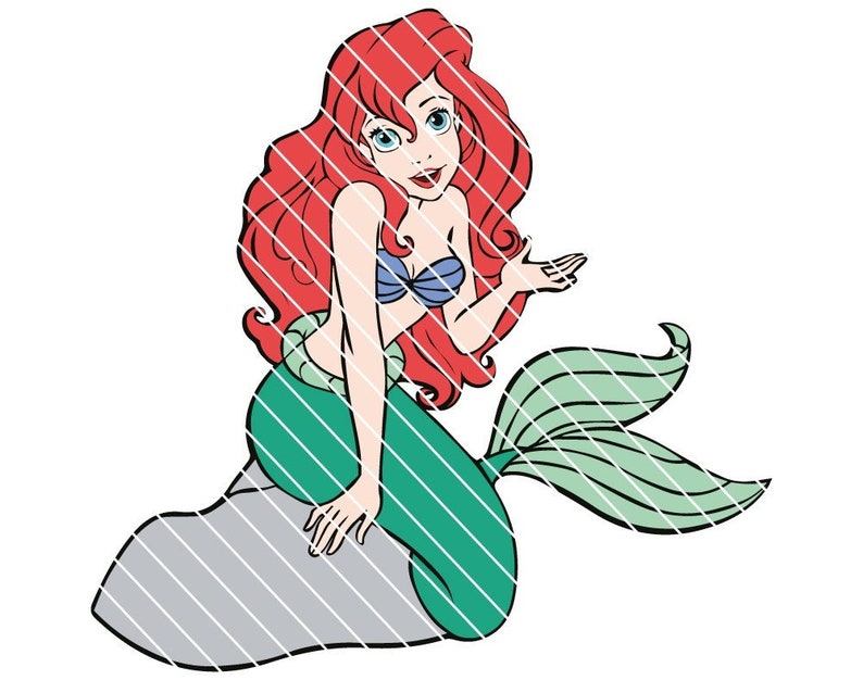 Free Free 257 Mermaid Ariel Svg SVG PNG EPS DXF File