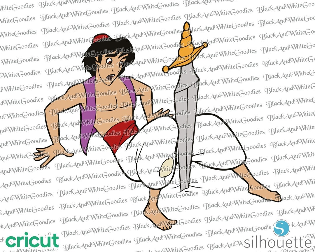 Aladdin Svg, Layered Svg, Cricut, Cut File, Cutting File, Clipart, Png ...
