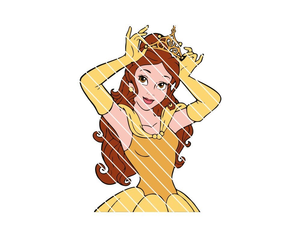 Free Free 185 Disney Belle Svg File SVG PNG EPS DXF File