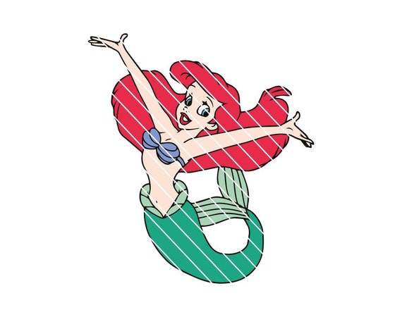 Little Mermaid Svg Ariel Svg Little Mermaid Cricut Little - Etsy