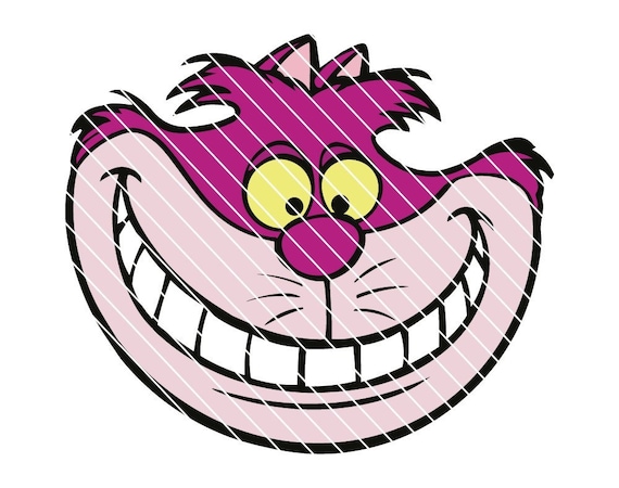 Download Alice In Wonderland Svg Cheshire Cat Svg Alice In Wonderland Etsy