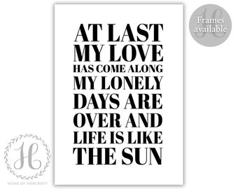 At Last Etta James Etsy