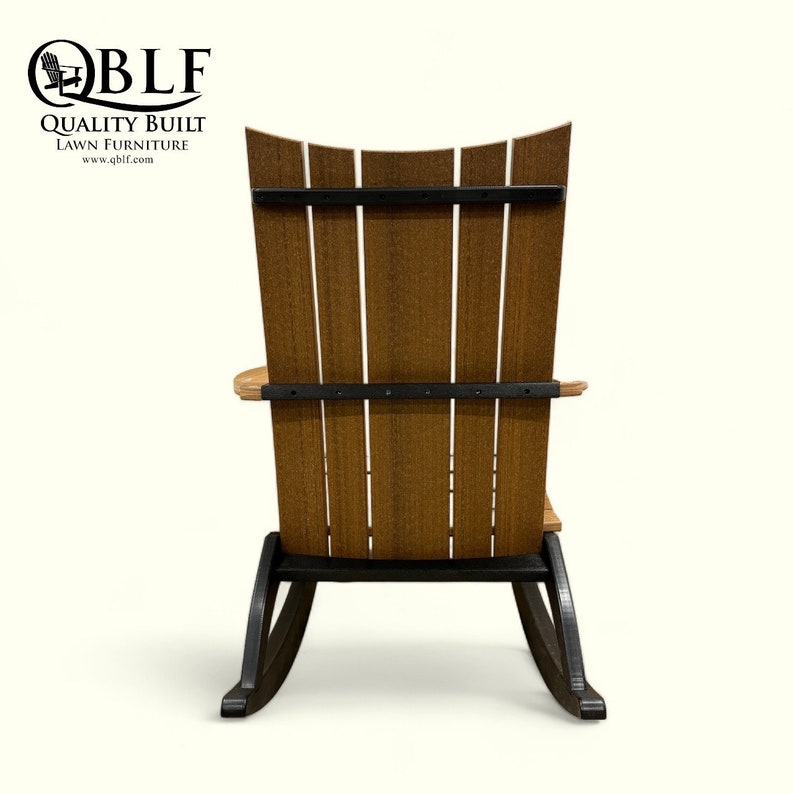 The Richland Rocker is modern, curved seat and back makes for one amazing rocker. Made from recycled high-density polyethylene (HDPE) image 6