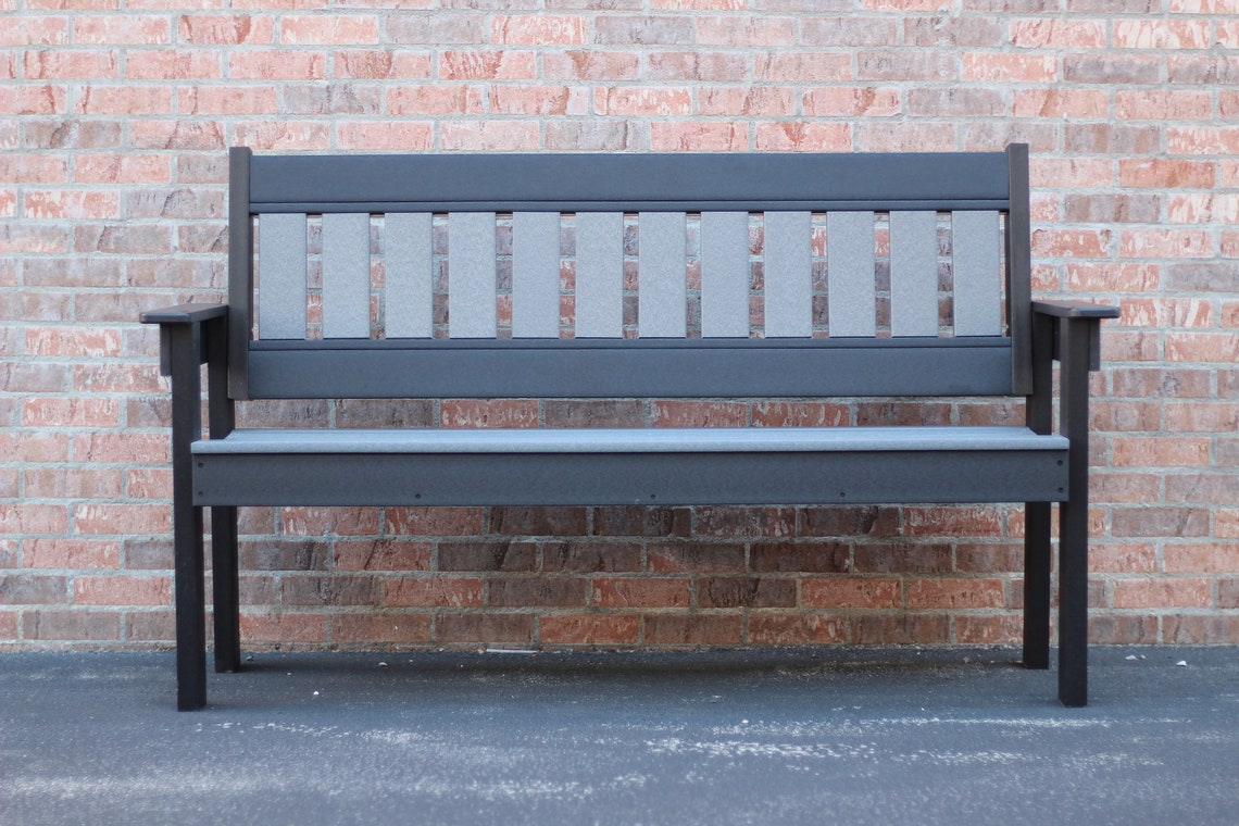 Poly Bench English Garden Poly Bench - Etsy