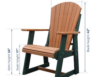 Adirondack Poly Deck Chair