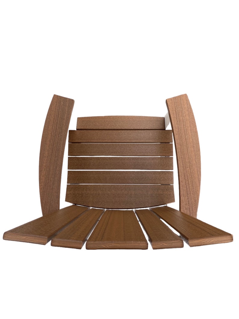 The Richland Rocker is modern, curved seat and back makes for one amazing rocker. Made from recycled high-density polyethylene (HDPE) image 4