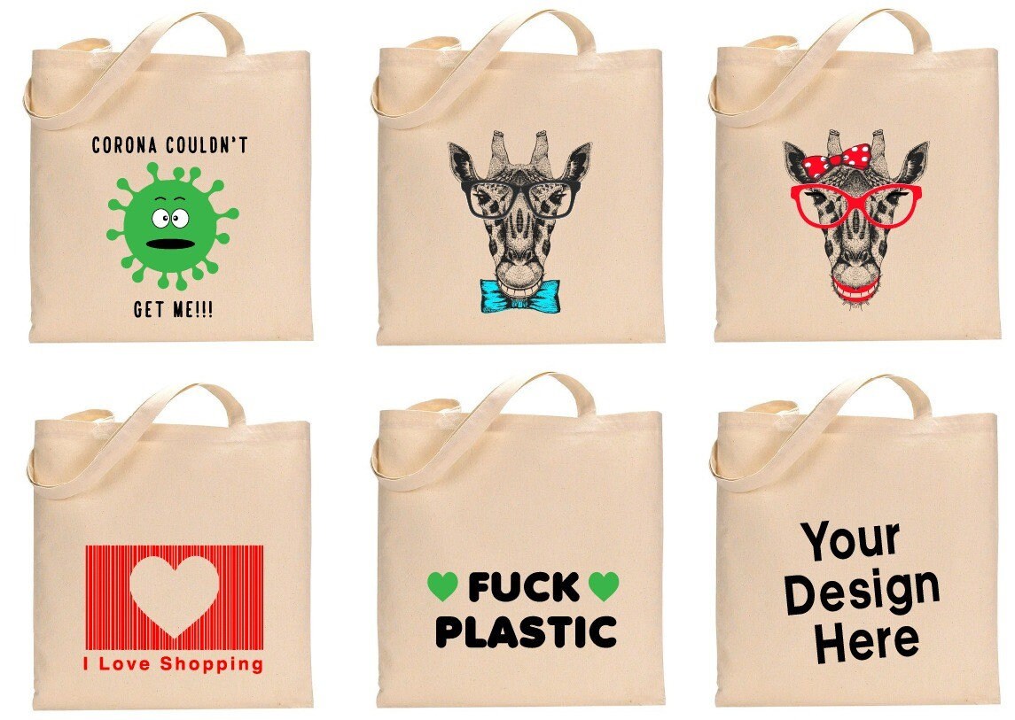 Fuck Plastic Bags - Zero Waste Cotton Tote Bag Shop Online Canada – Shores  General Store