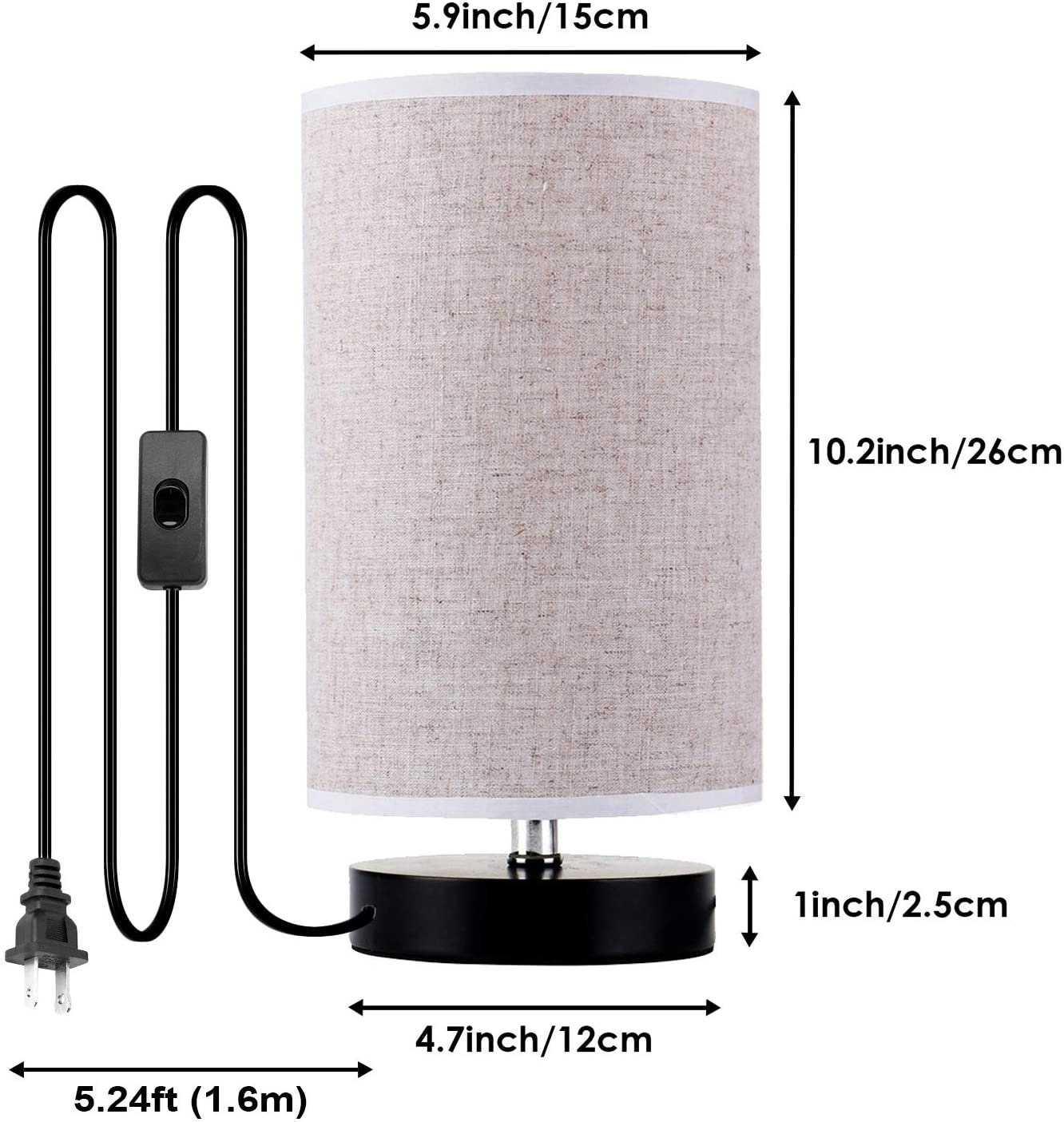 Minimalist Bedside Table Lamp Japanese Style Wood Table Lamp Etsy