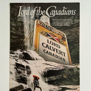 Lord Calvert | 1980s | Vintage Liquor and Beer Ads | Vintage Advertisement